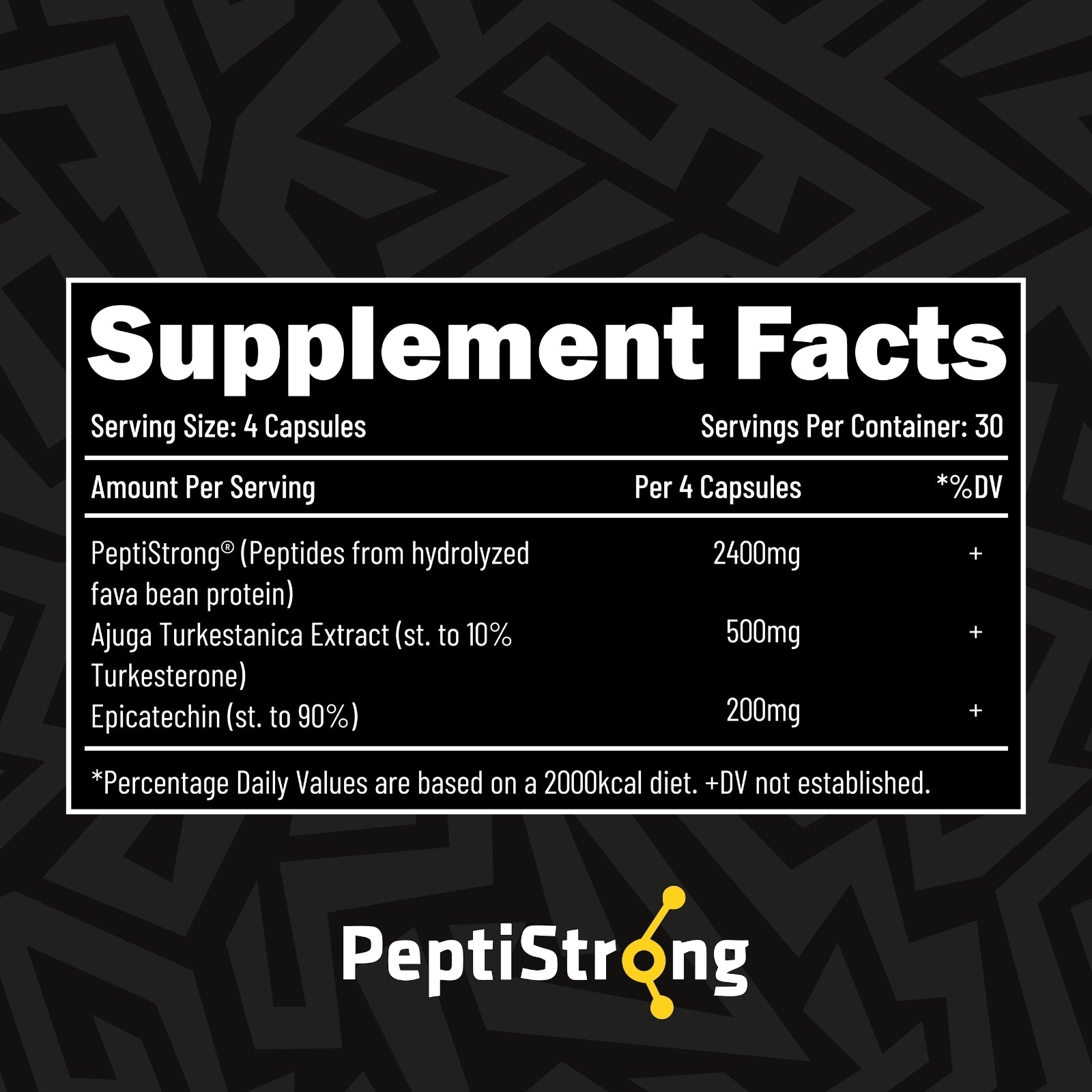 EFECTIV® BUILD.AI (with PeptiStrong®) | 30 Servings | Muscle Builder