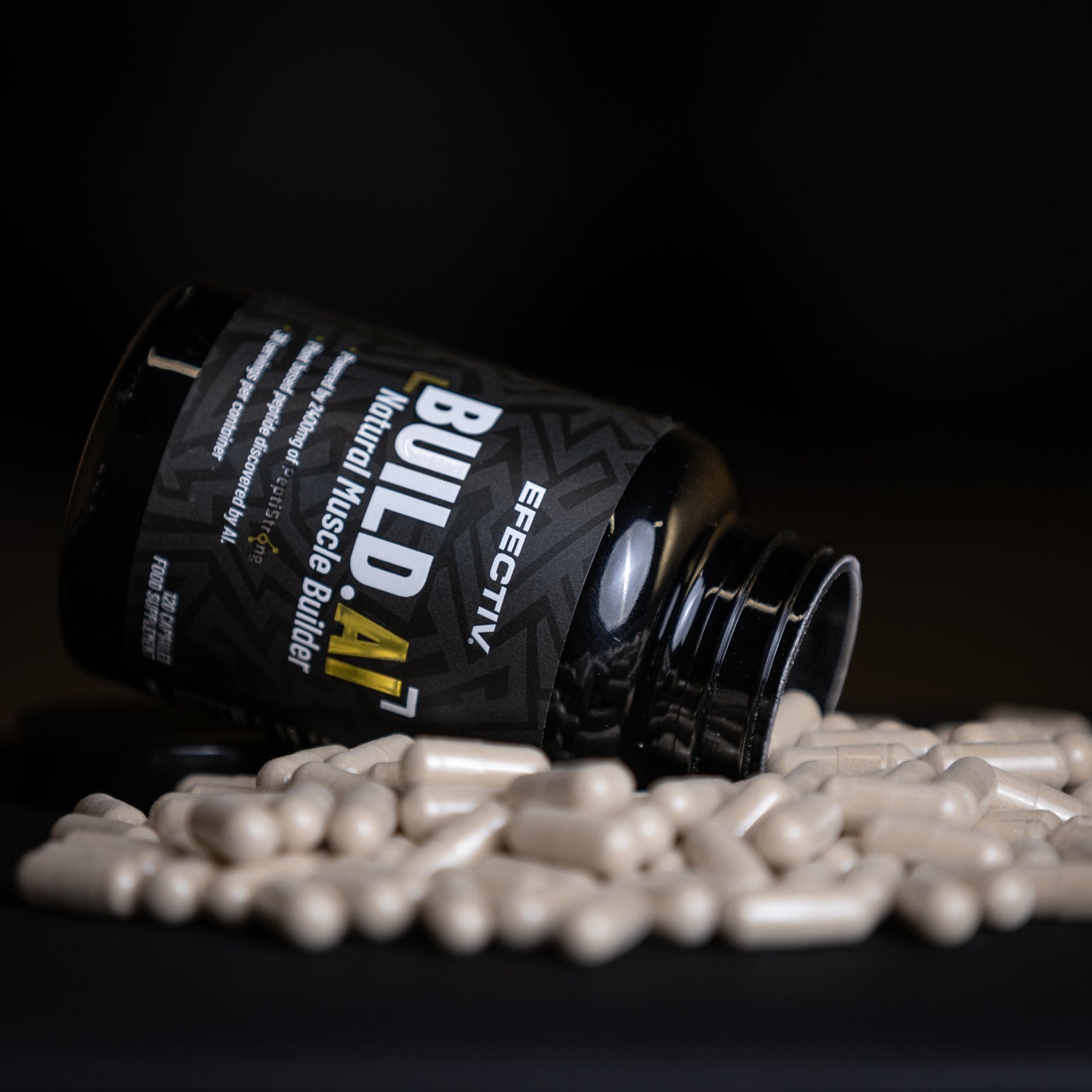 EFECTIV® BUILD.AI (with PeptiStrong®) | 30 Servings | Muscle Builder