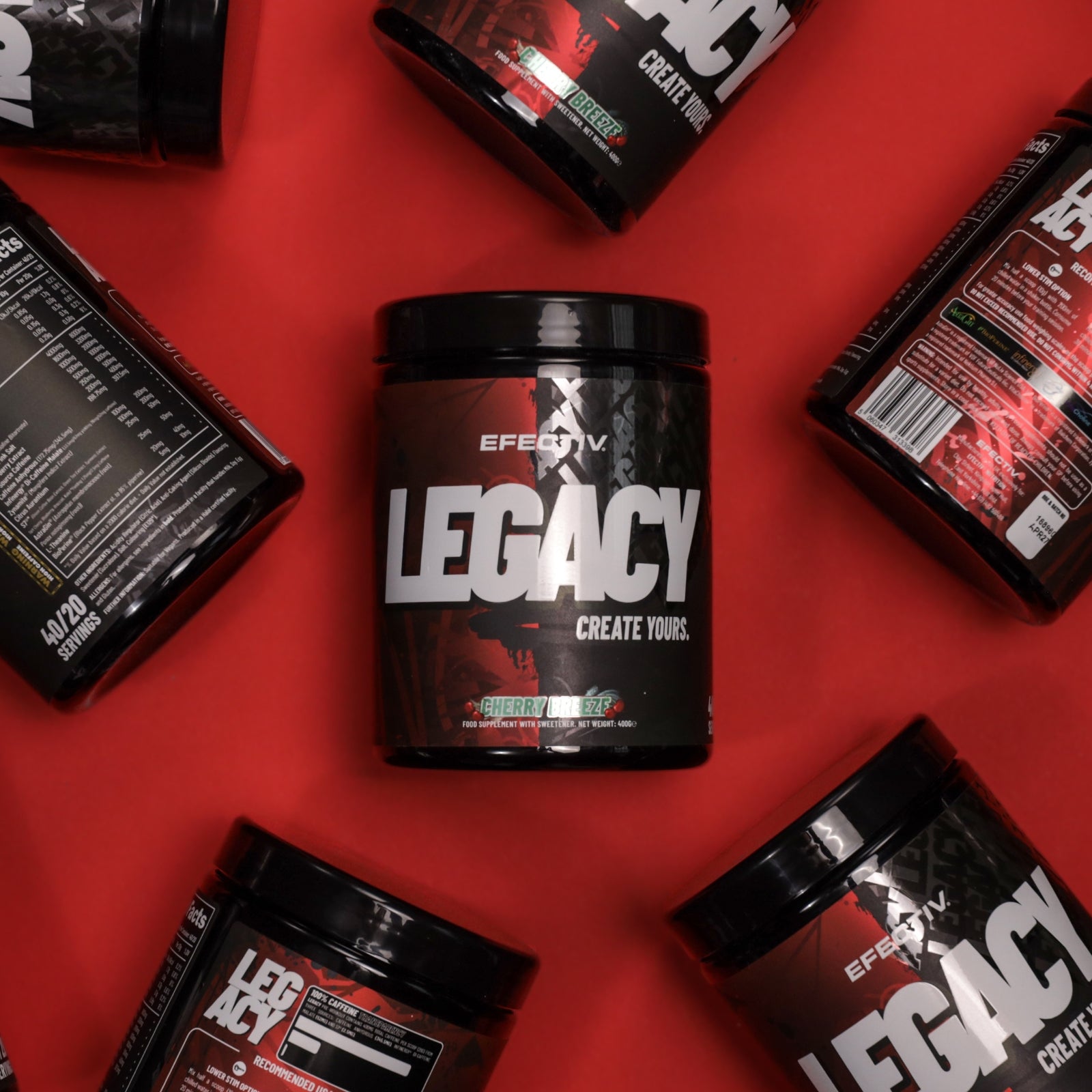 EFECTIV® LEGACY Pre-Workout | 40 Servings | Energy, Focus & Performance