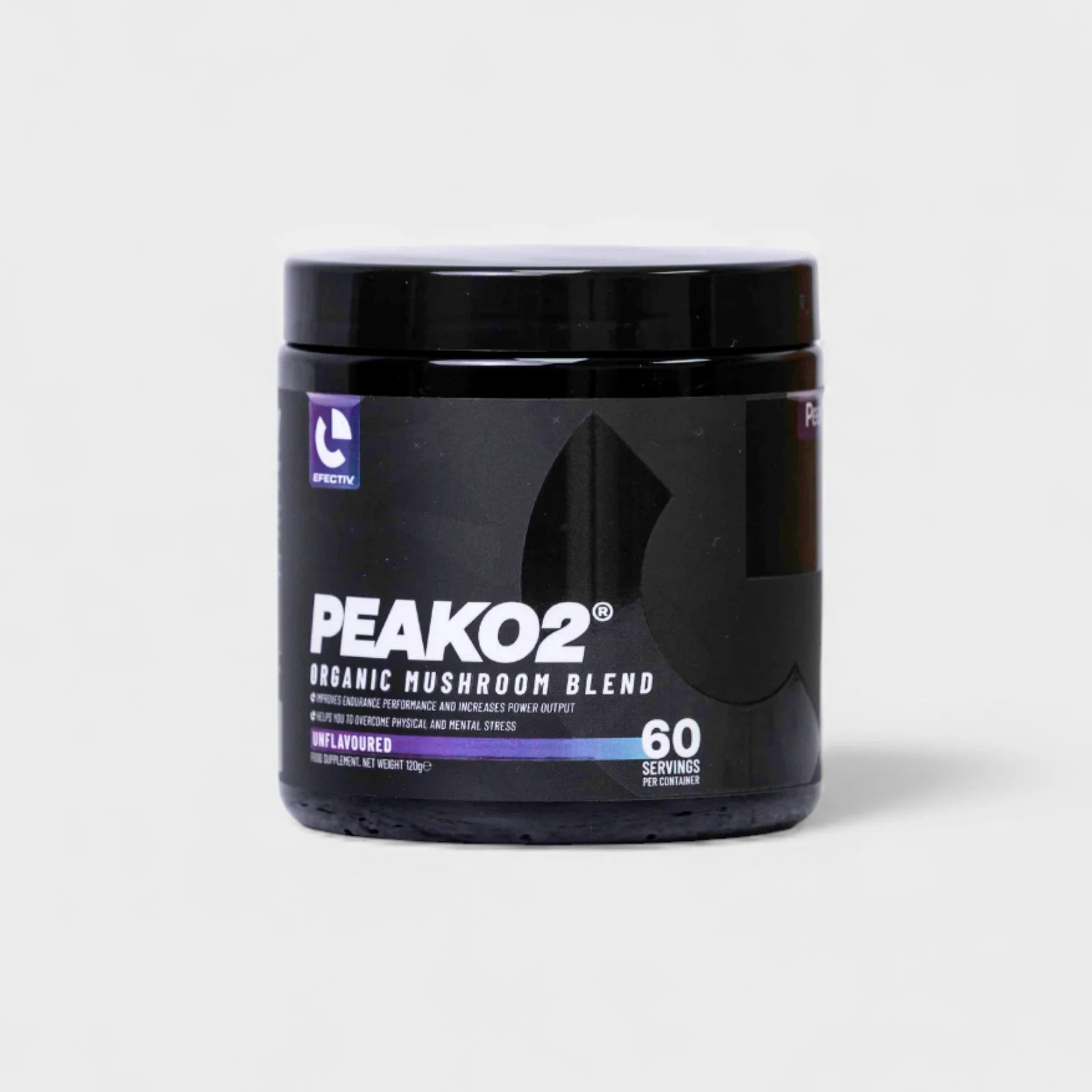 EFECTIV® PeakO2® Organic Mushroom Blend | 60 Servings | VO2 Max