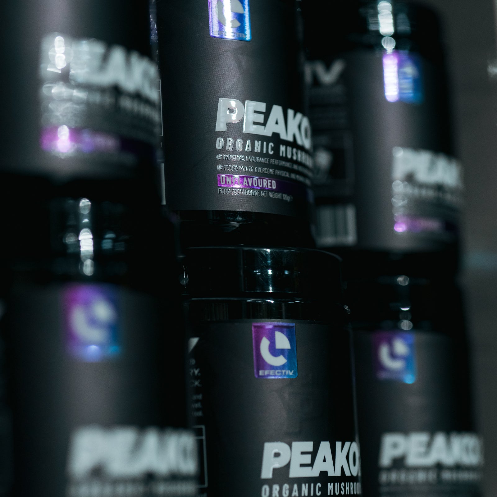 EFECTIV® PeakO2® Organic Mushroom Blend | 60 Servings | VO2 Max