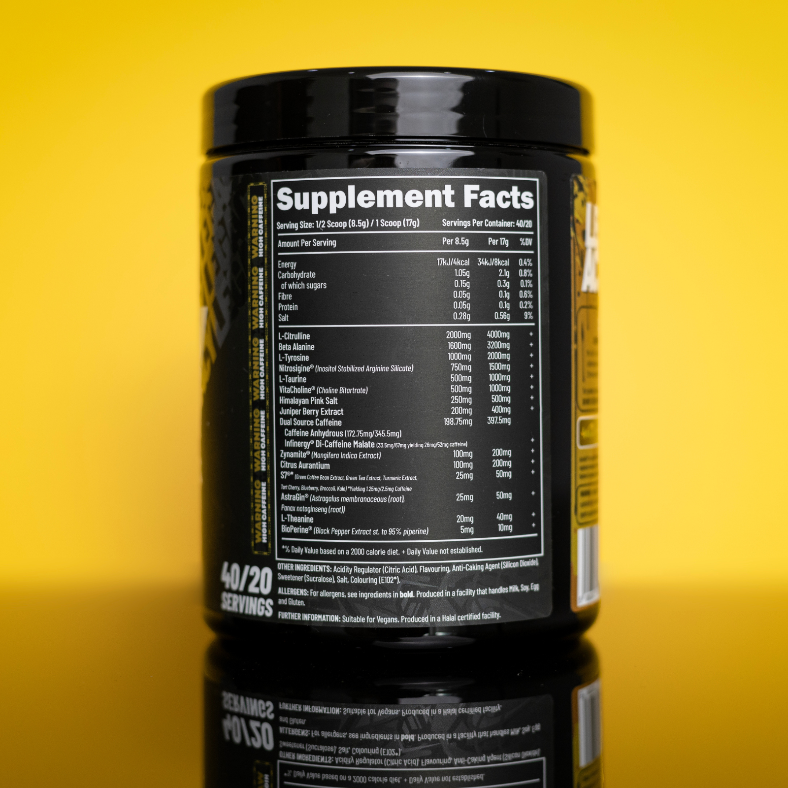 EFECTIV® LEGACY Pre-Workout | 40 Servings | Energy, Focus & Performance